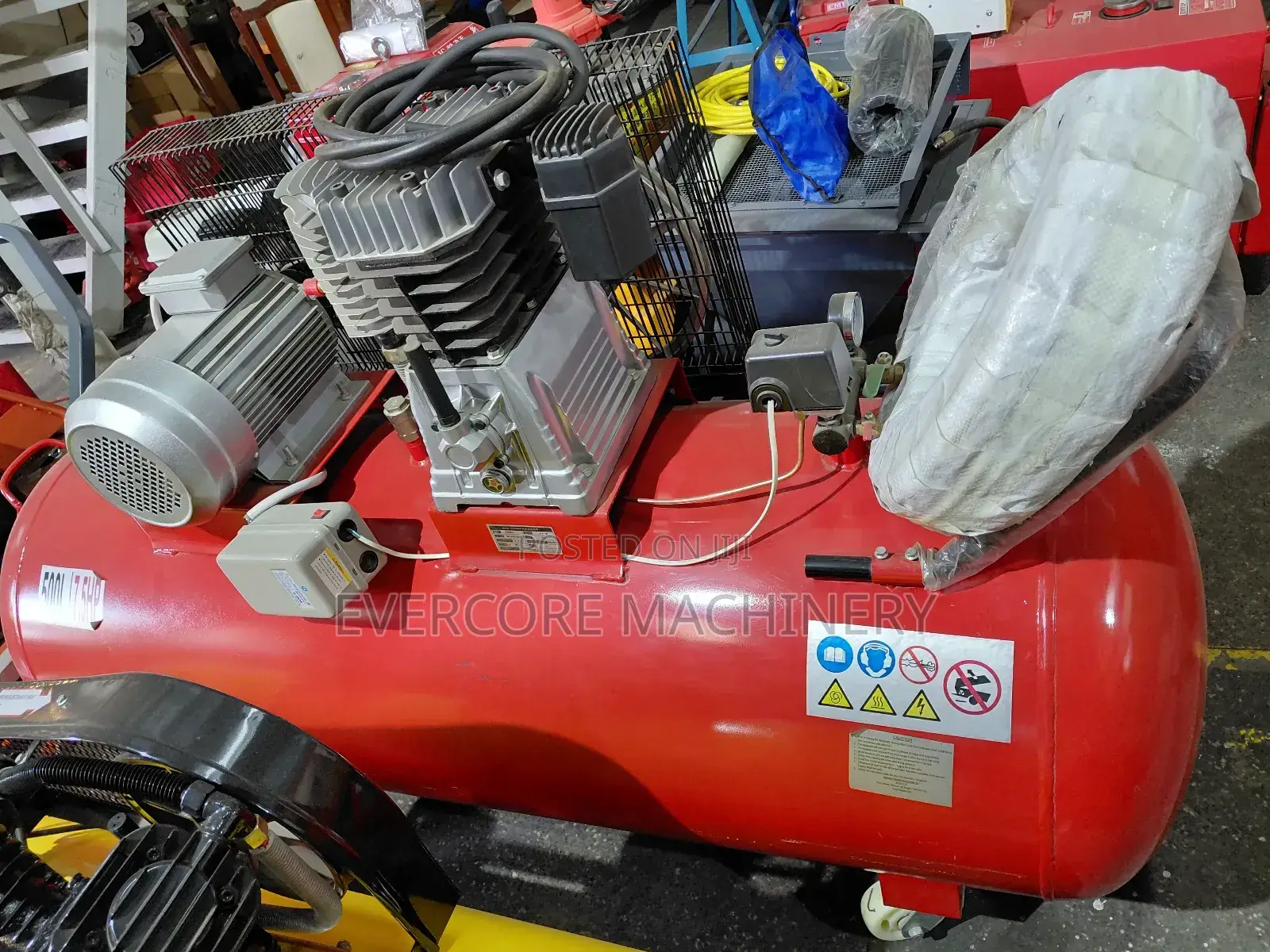 500l Lenhard Germany Three Phase Air Compressor Machine