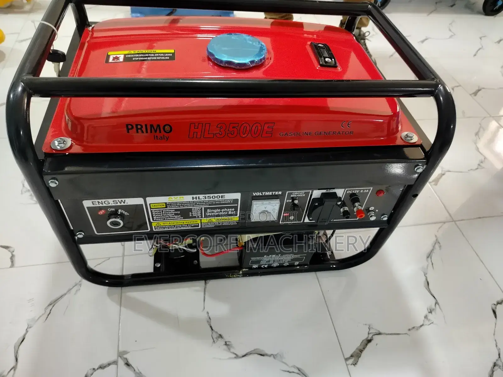 Primo Itall 2.5kva Petrol Keystart Generator.