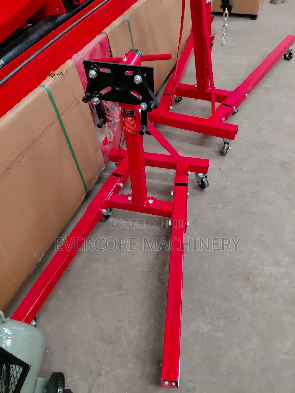 Heavy Duty Engine Stand/Rack Machine.