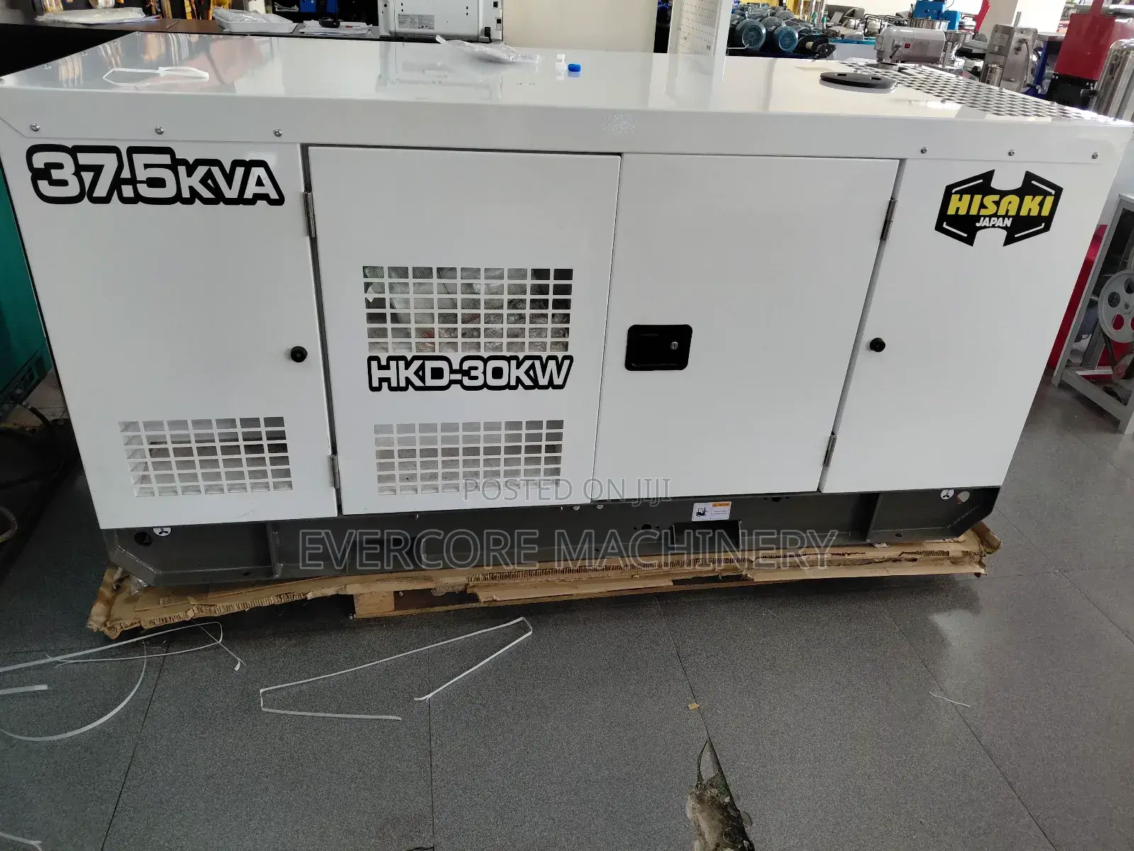 Hisaki Japan 37.5kva Diesel Silent Generator With Inbuilt Ats.