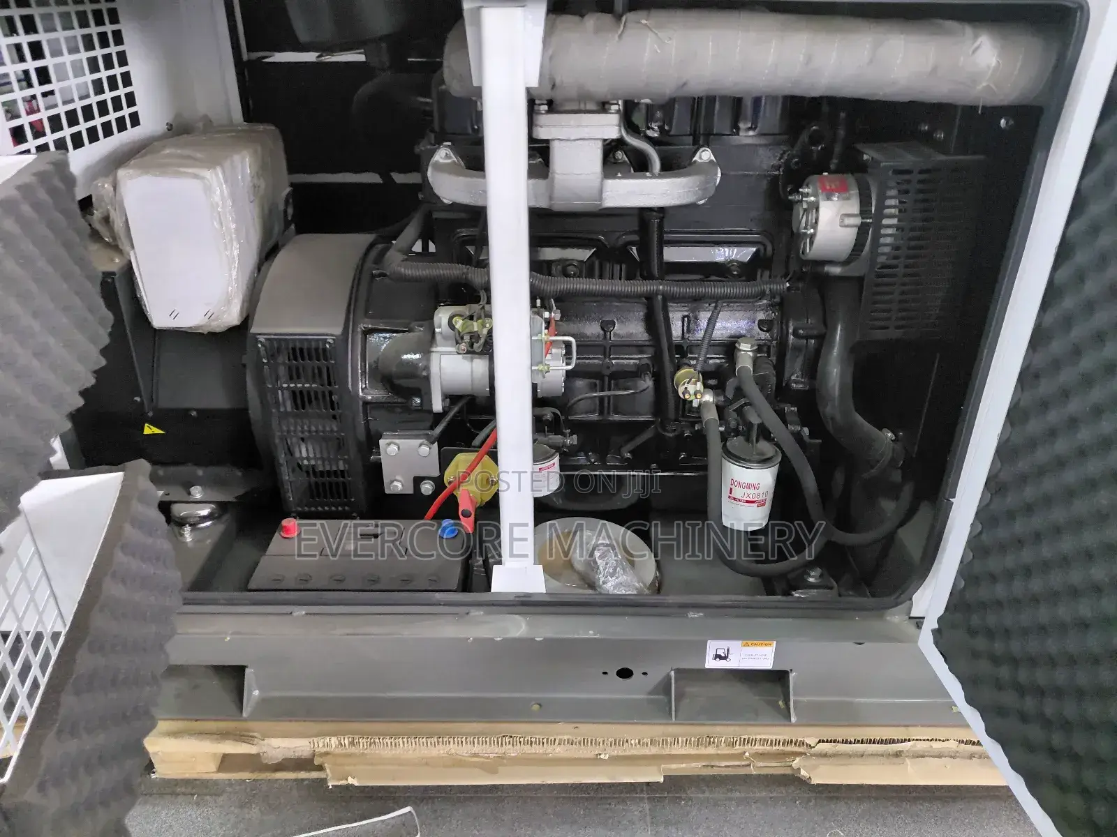Hisaki Japan 37.5kva Diesel Silent Generator With Inbuilt Ats.