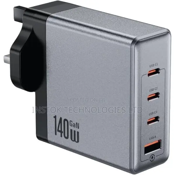 Green Lion Gan Premium Uk Plug Wall Charger 140w