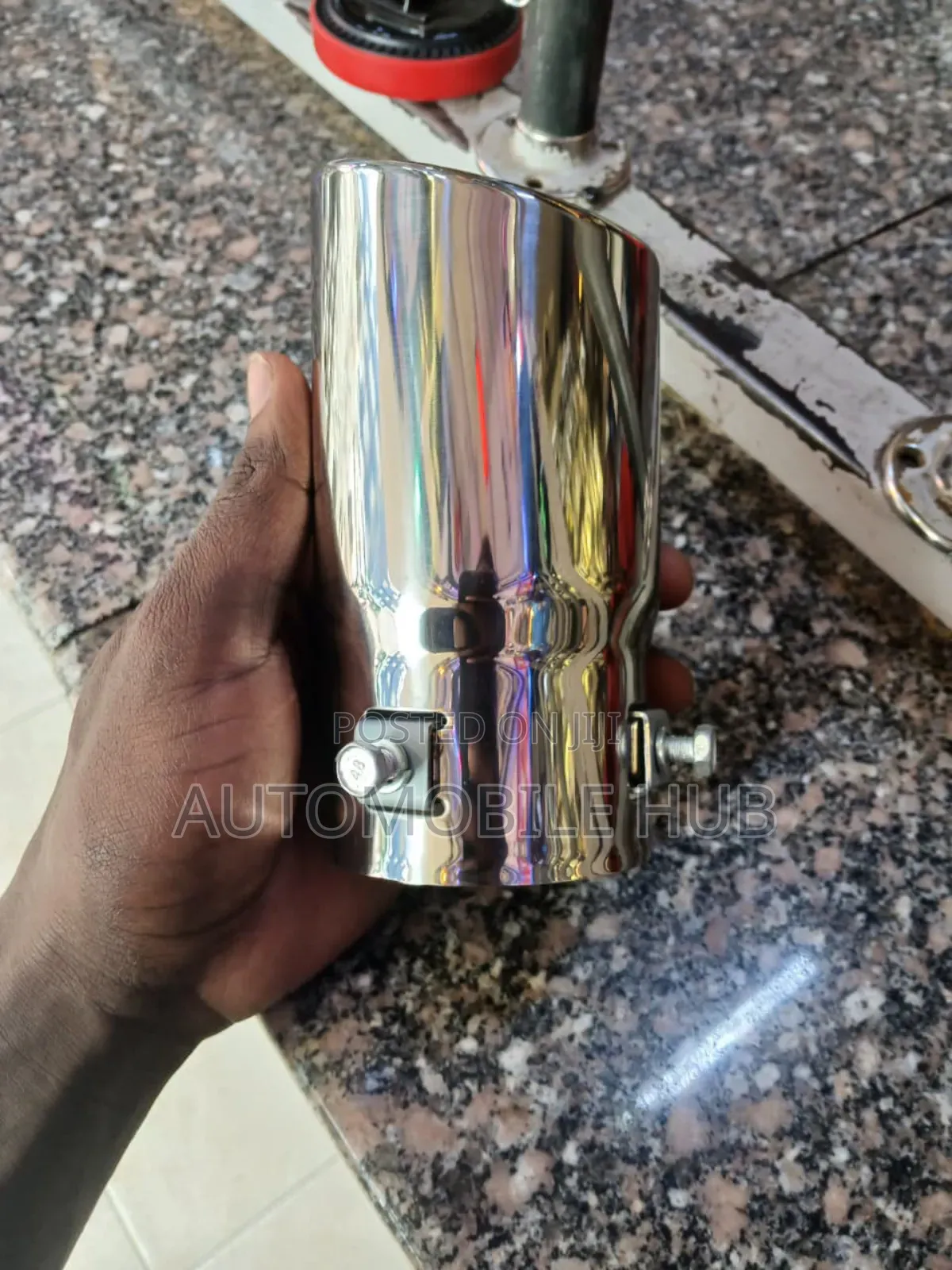 Muffler Extension Kit Silver