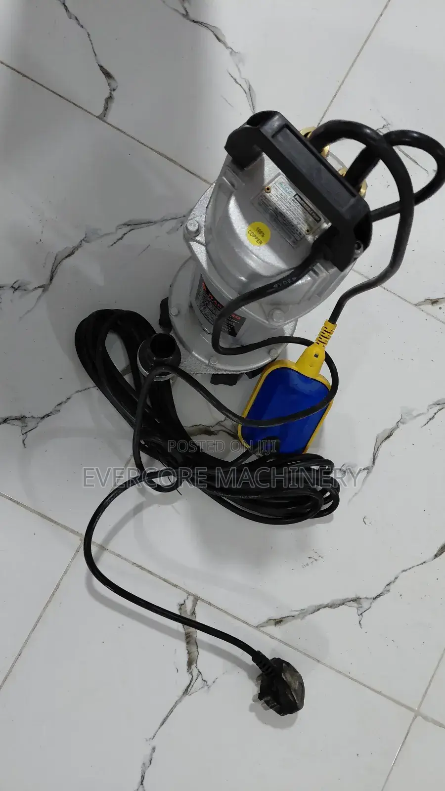 Shallow Well Electric Submersible Pump Single Phase 17m Head .