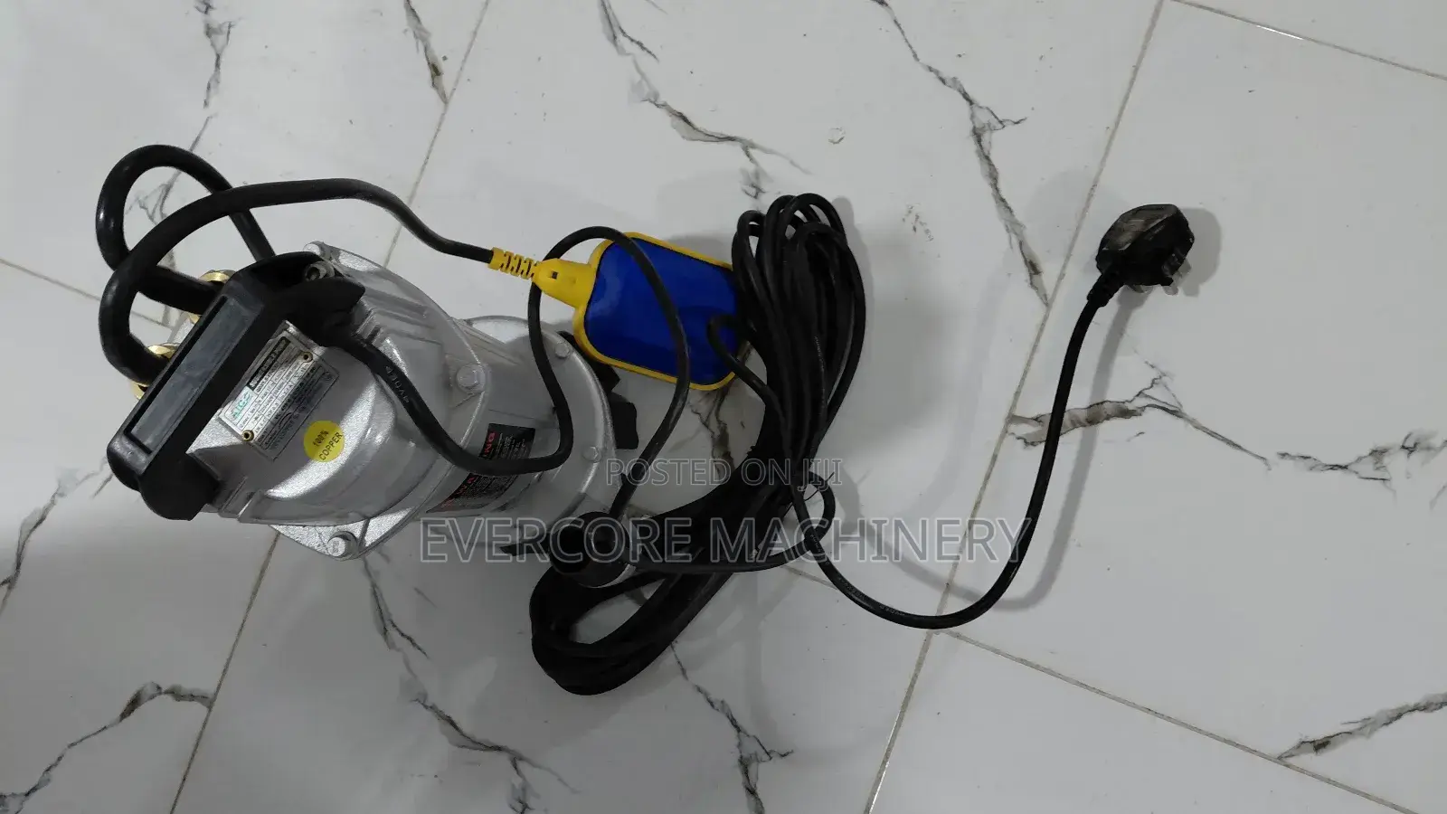 Shallow Well Electric Submersible Pump Single Phase 17m Head .