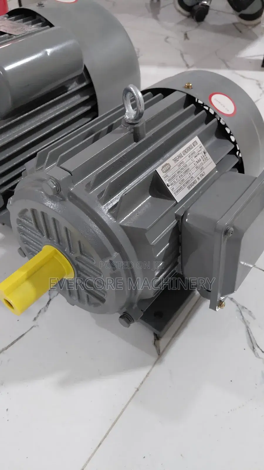 5.5hp Three Phase Motor High-Speed 415v Italy Design.