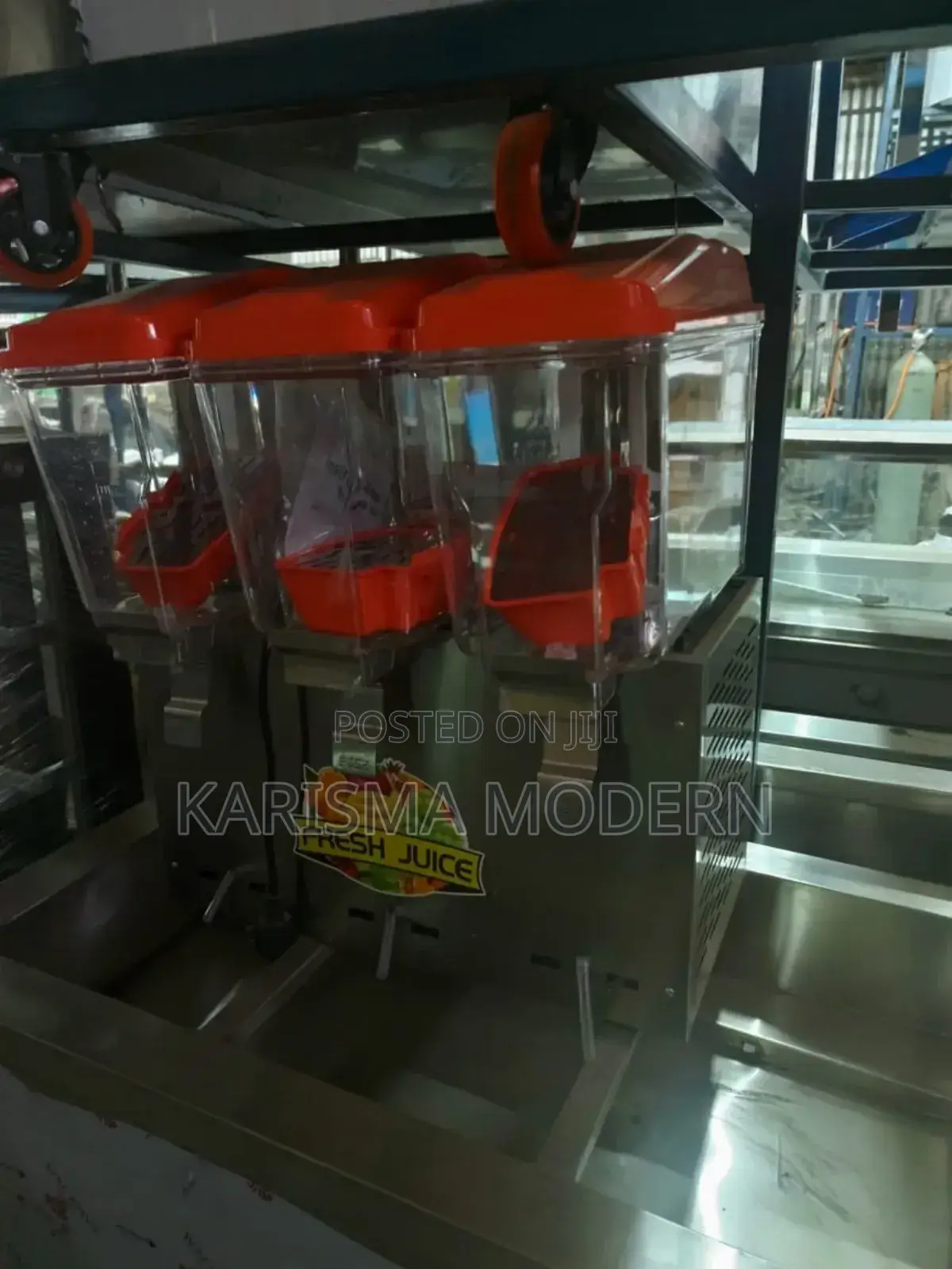 Three Taps Juice Dispenser