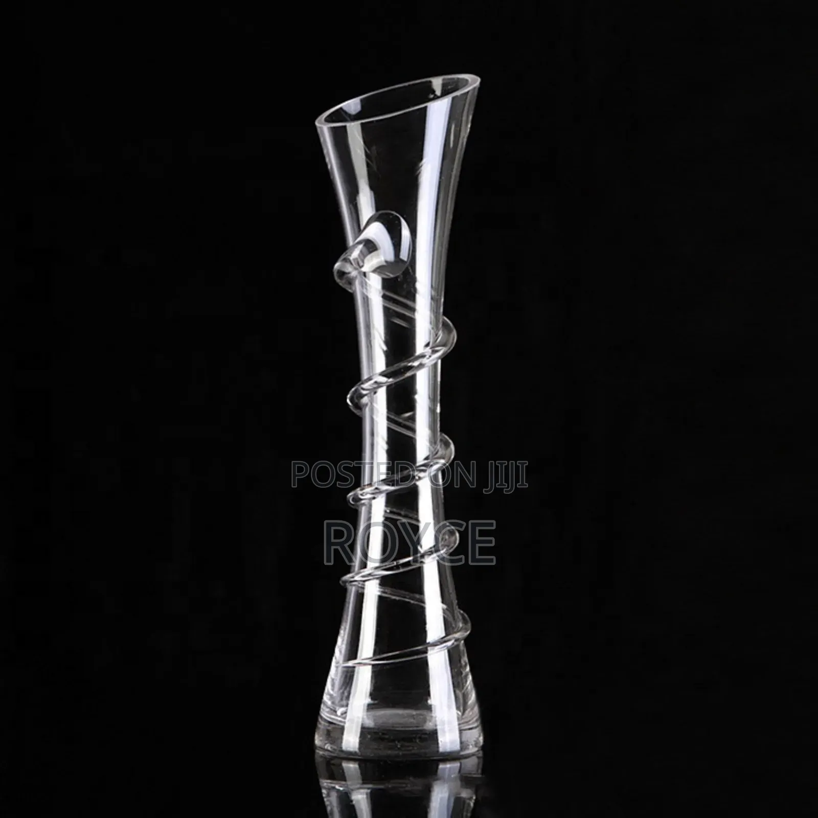 Crystal Clear Stem Flower Vase