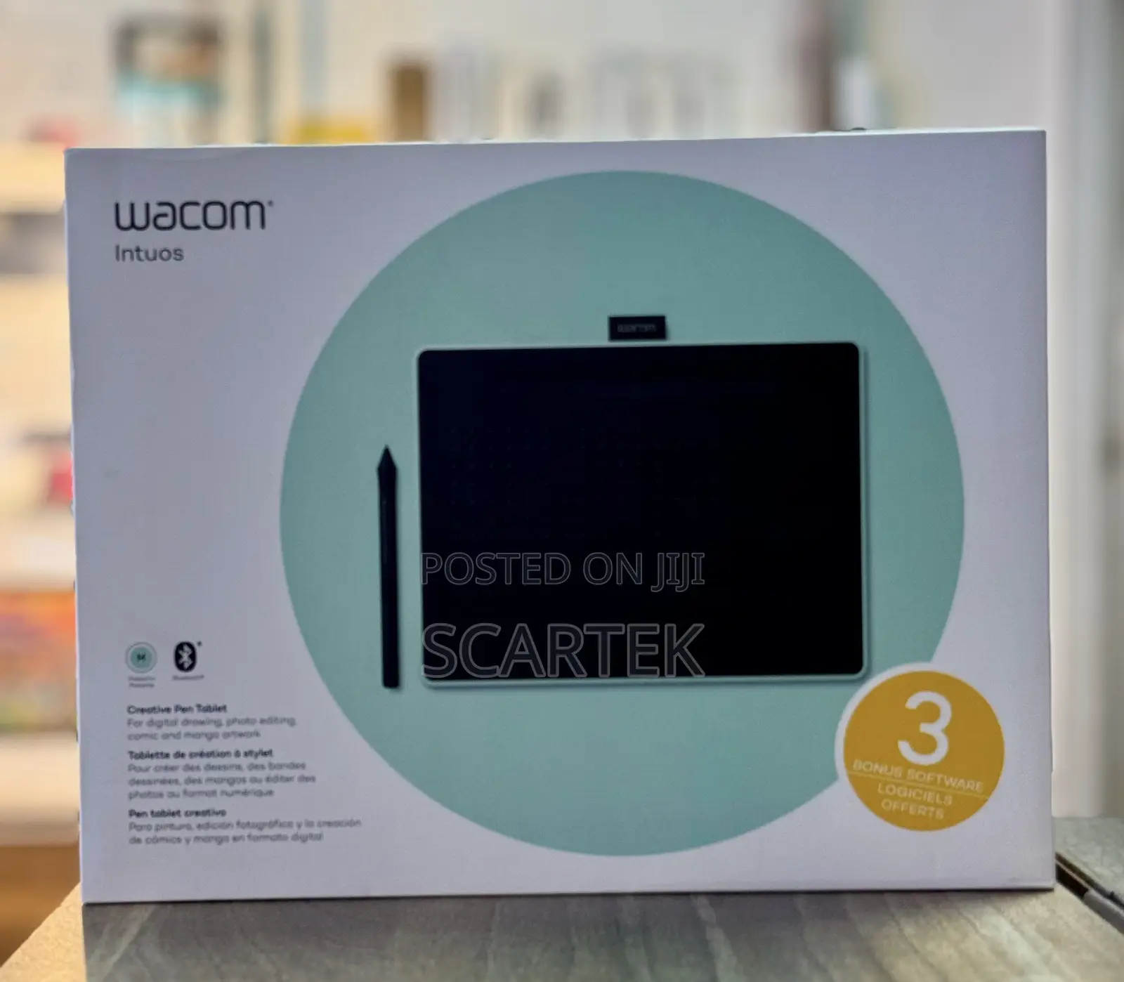 Wacom Intuos Medium With Bluetooth 3 Bonus Software