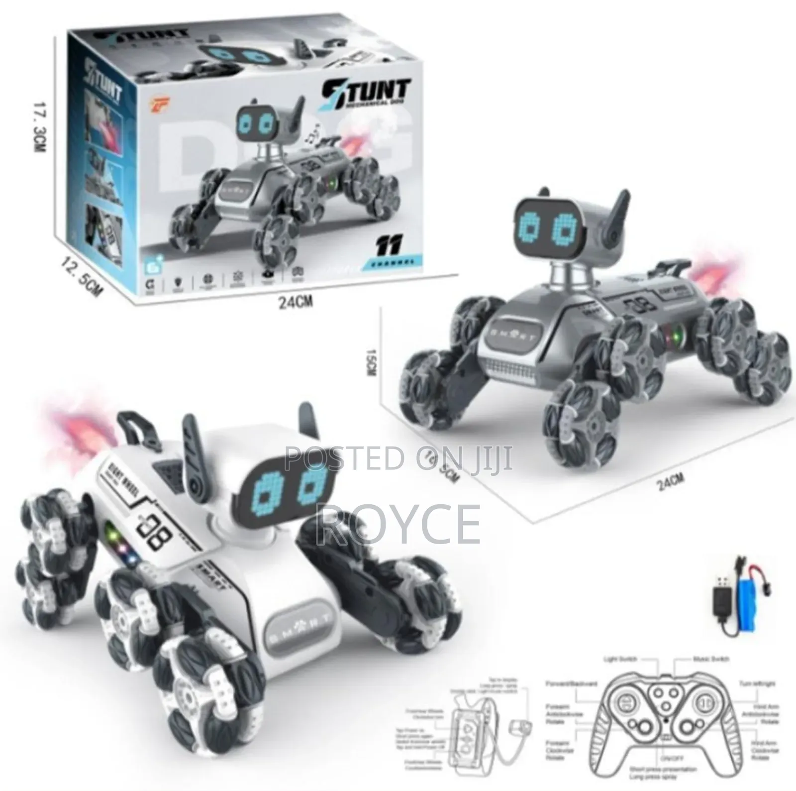 Stunt Mechanical Dog Toy