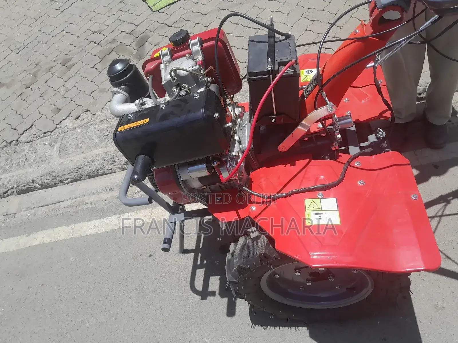 Diesel Engine Powered Power Tiller