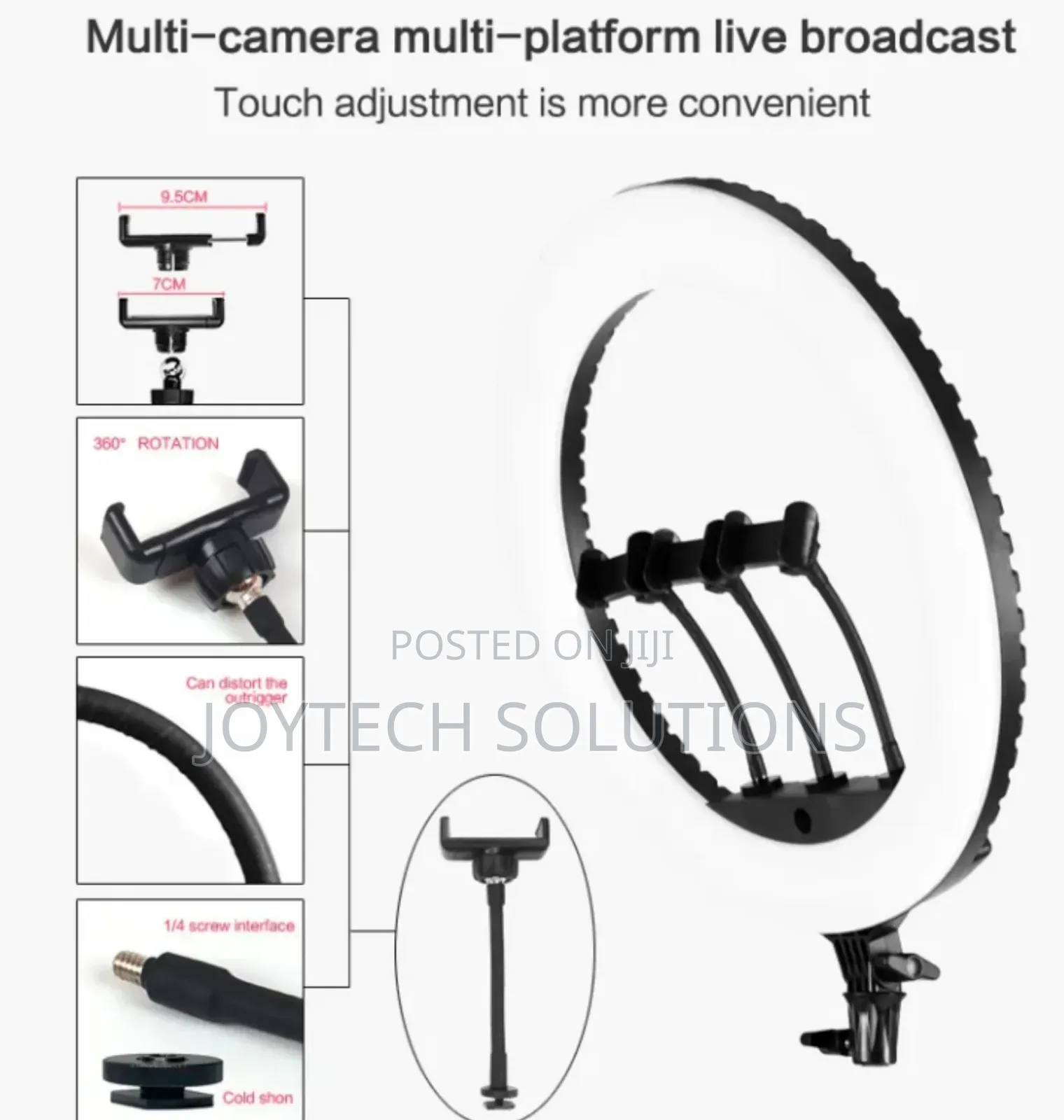 Dimmable Make Up Ring Light Jmary Right