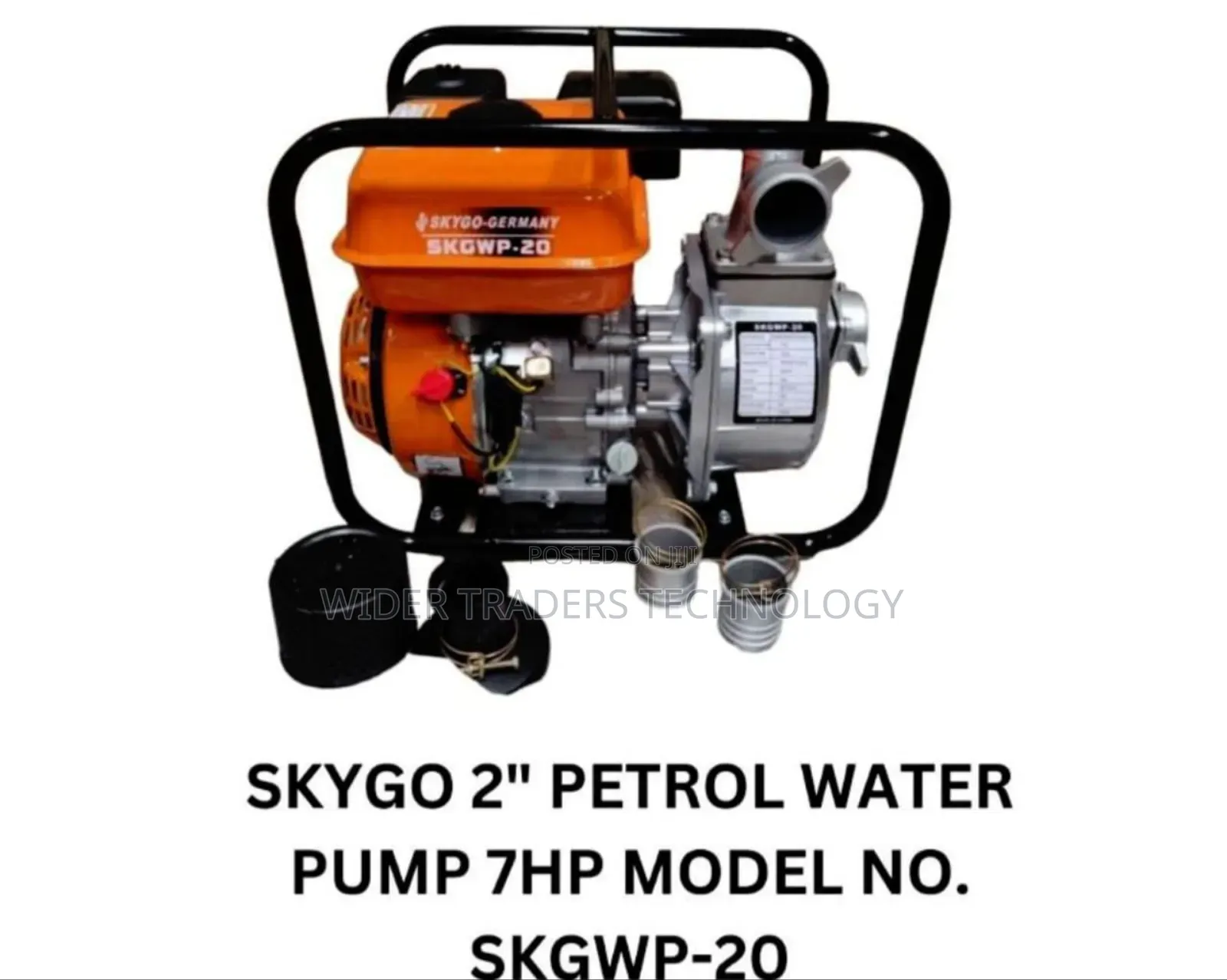 Skygo 2" Petrol Water Pump, Model Number SKGWP-20, With a 7hp Engine