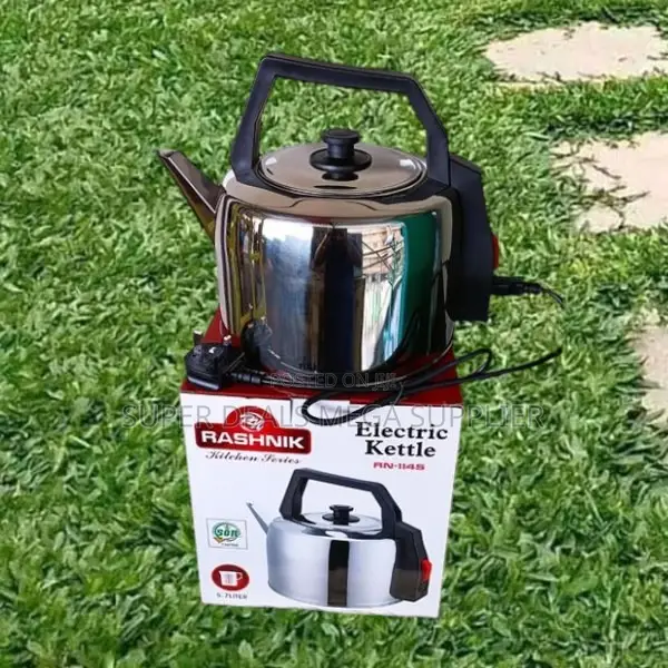Rashnik 5.7l Capacity Electric Stainless Steel Kettle Auto Shut-Off