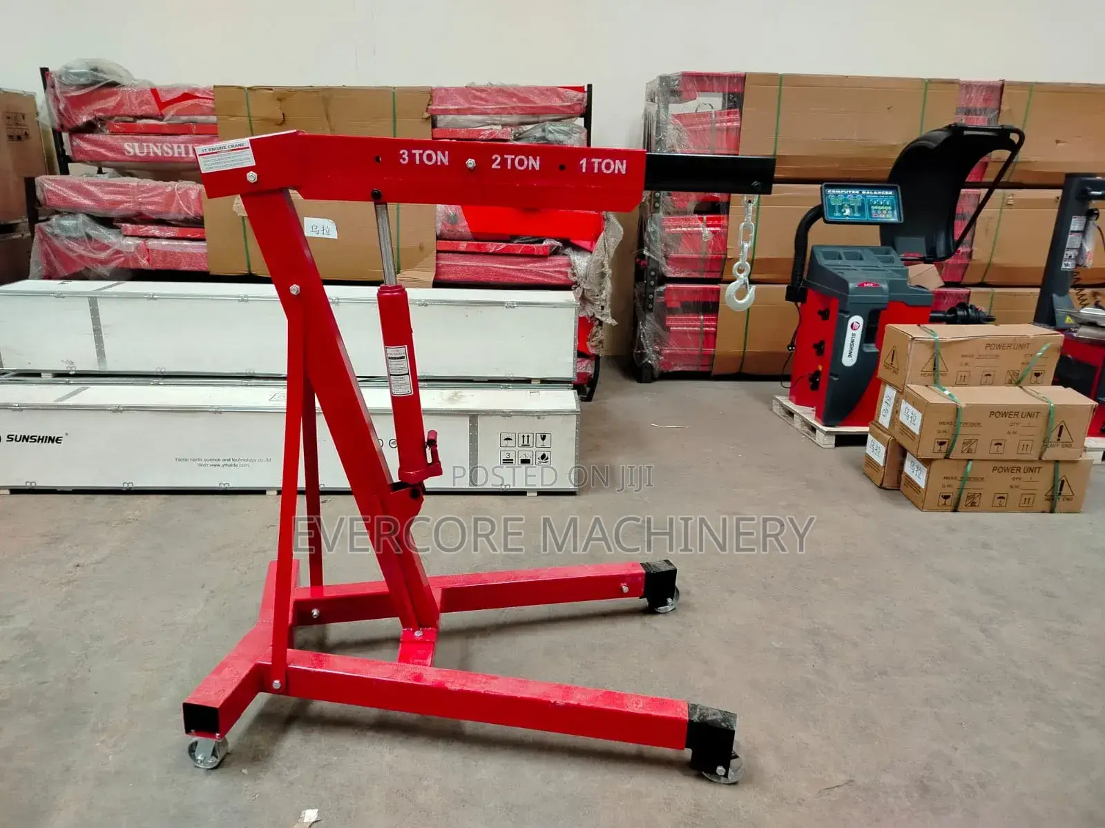 Commercial 3tonne Engine Crane/Hoist Hydraulic.