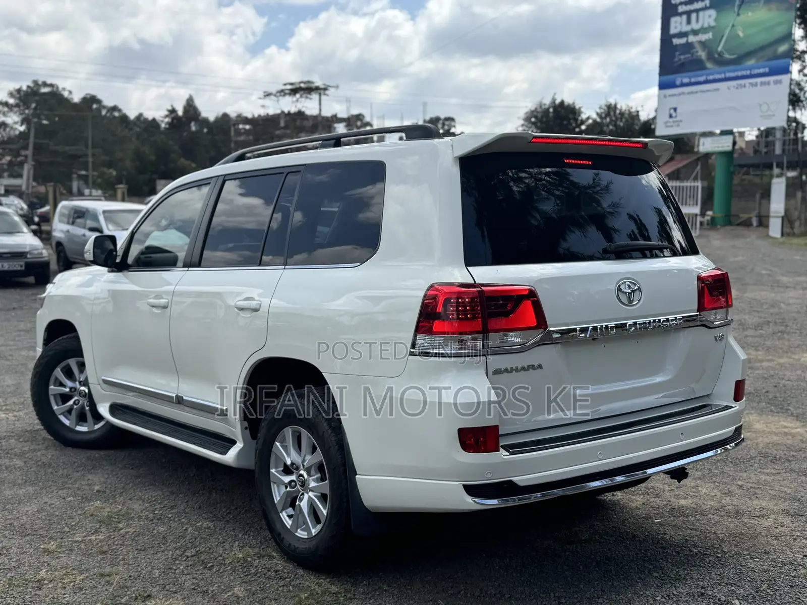 Toyota Land Cruiser 4.5 V8 TD 2018 White