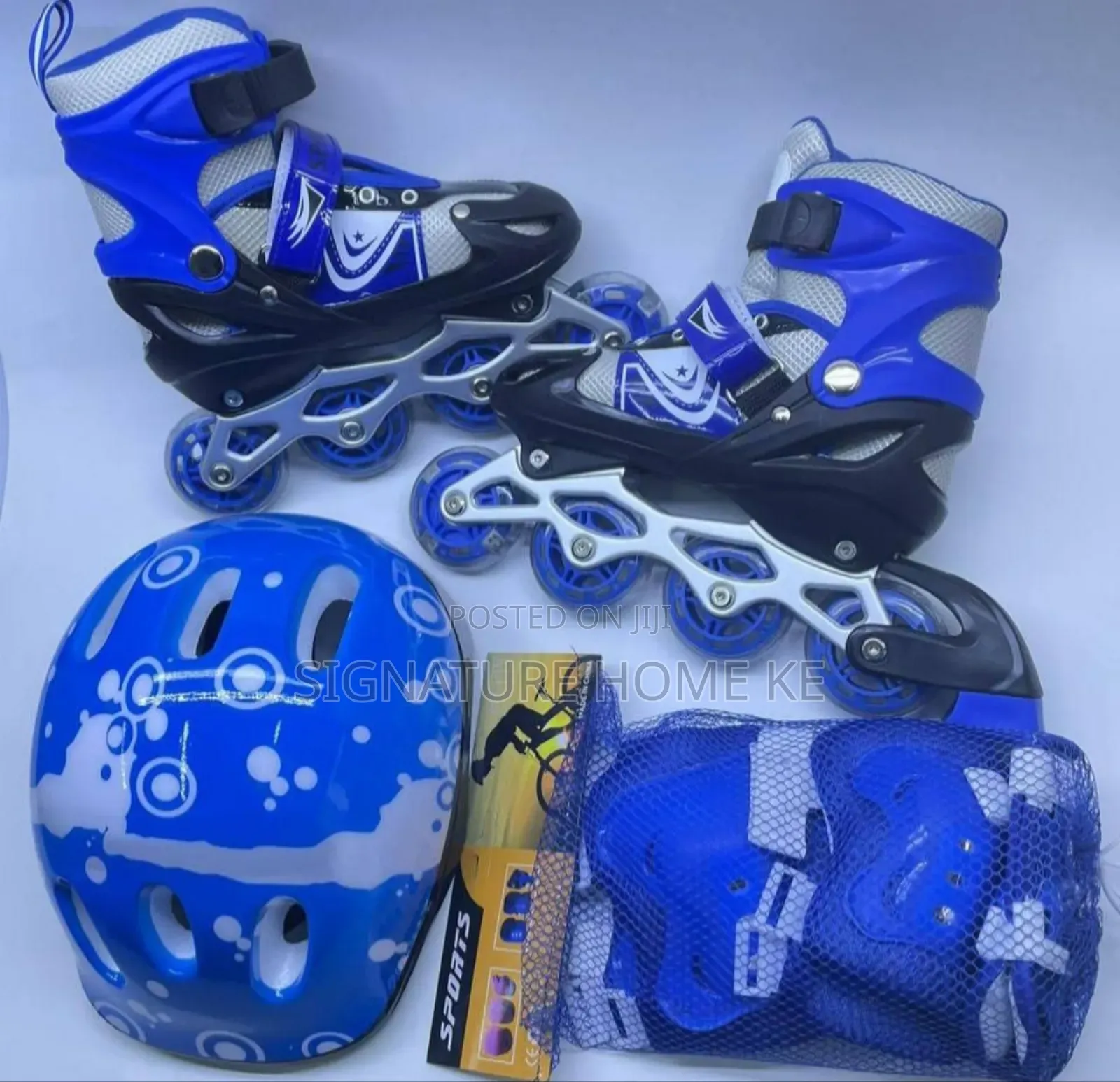 Adjustable Skating Shoes Set