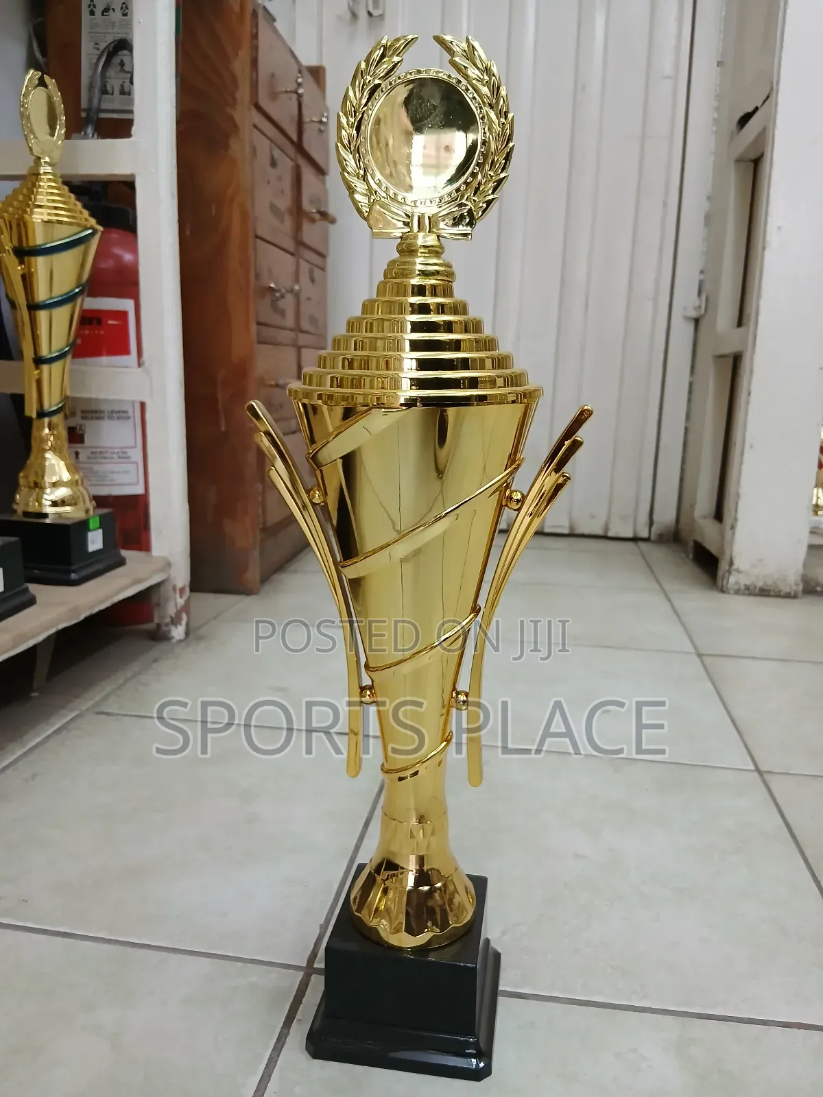 Prestigious 53cm Golden Trophy