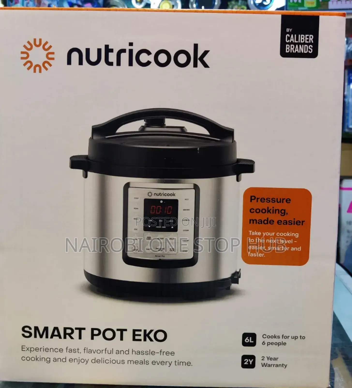 Nutricook Electric Pressure Cooker 6l