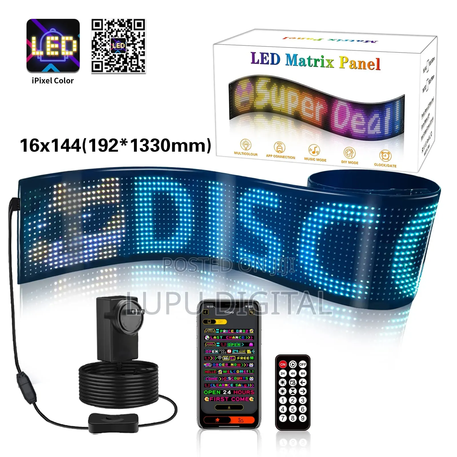 1 Meter Matrix Led Display