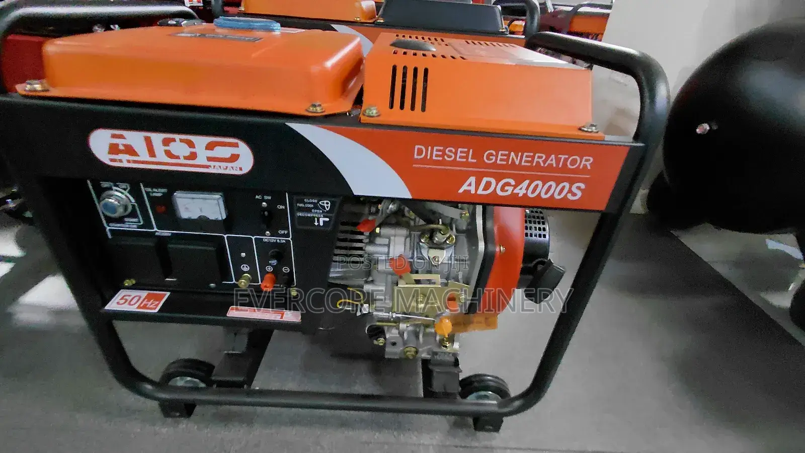 Aico Japan 7.0kva Diesel Openset Generator.
