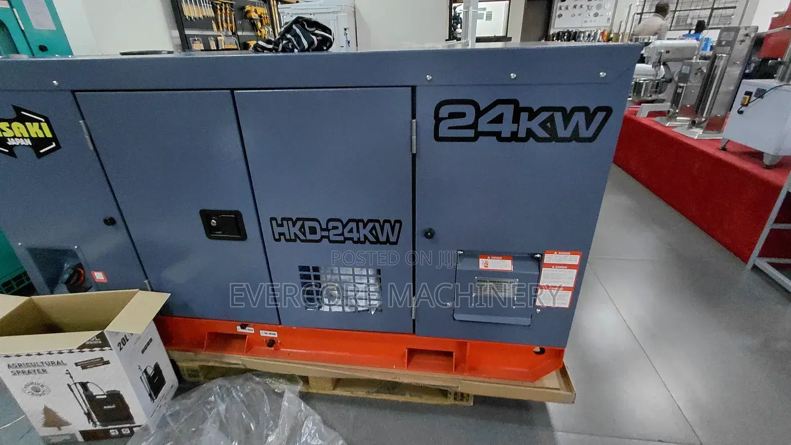 Hisaki Japan 30kva Diesel Silent Generator With Ats.