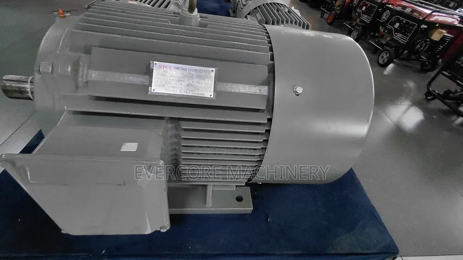 STCL Italy 30hp High-Speed Motor Three Phase Copper Winded.