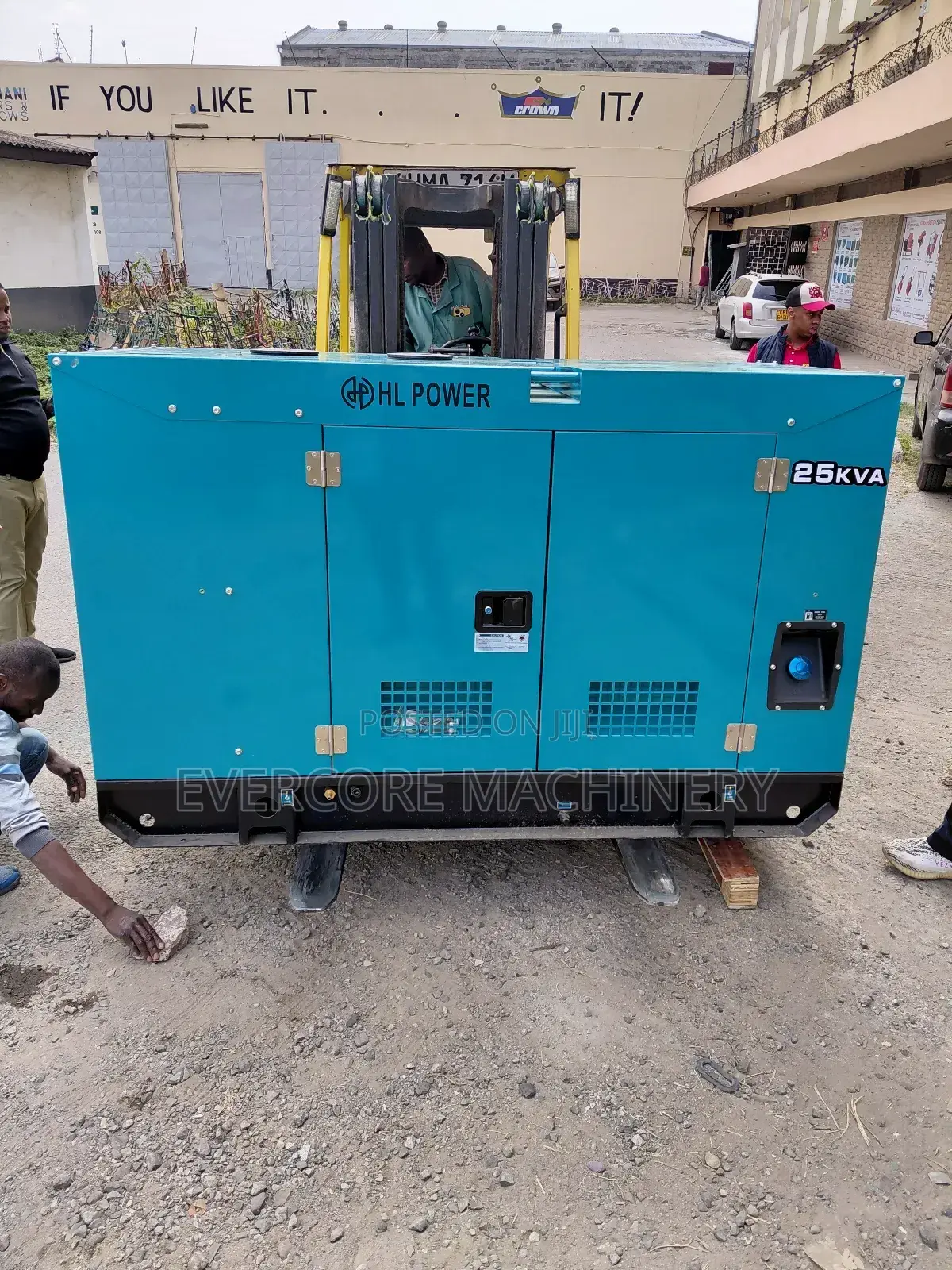 Hl Power 25kva Diesel Silent Generator With Inbuilt Ats.