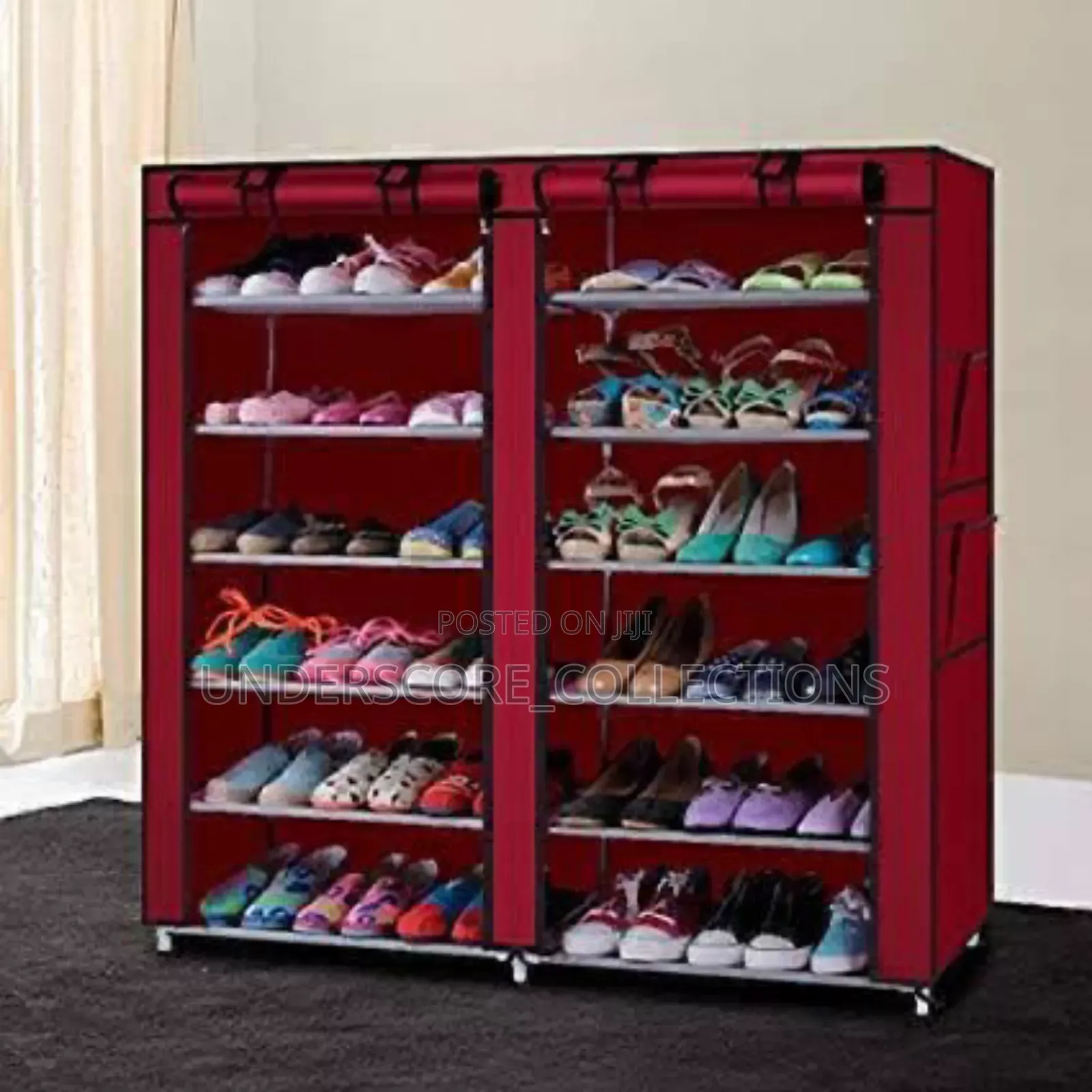 36 Pair Shoe Rack