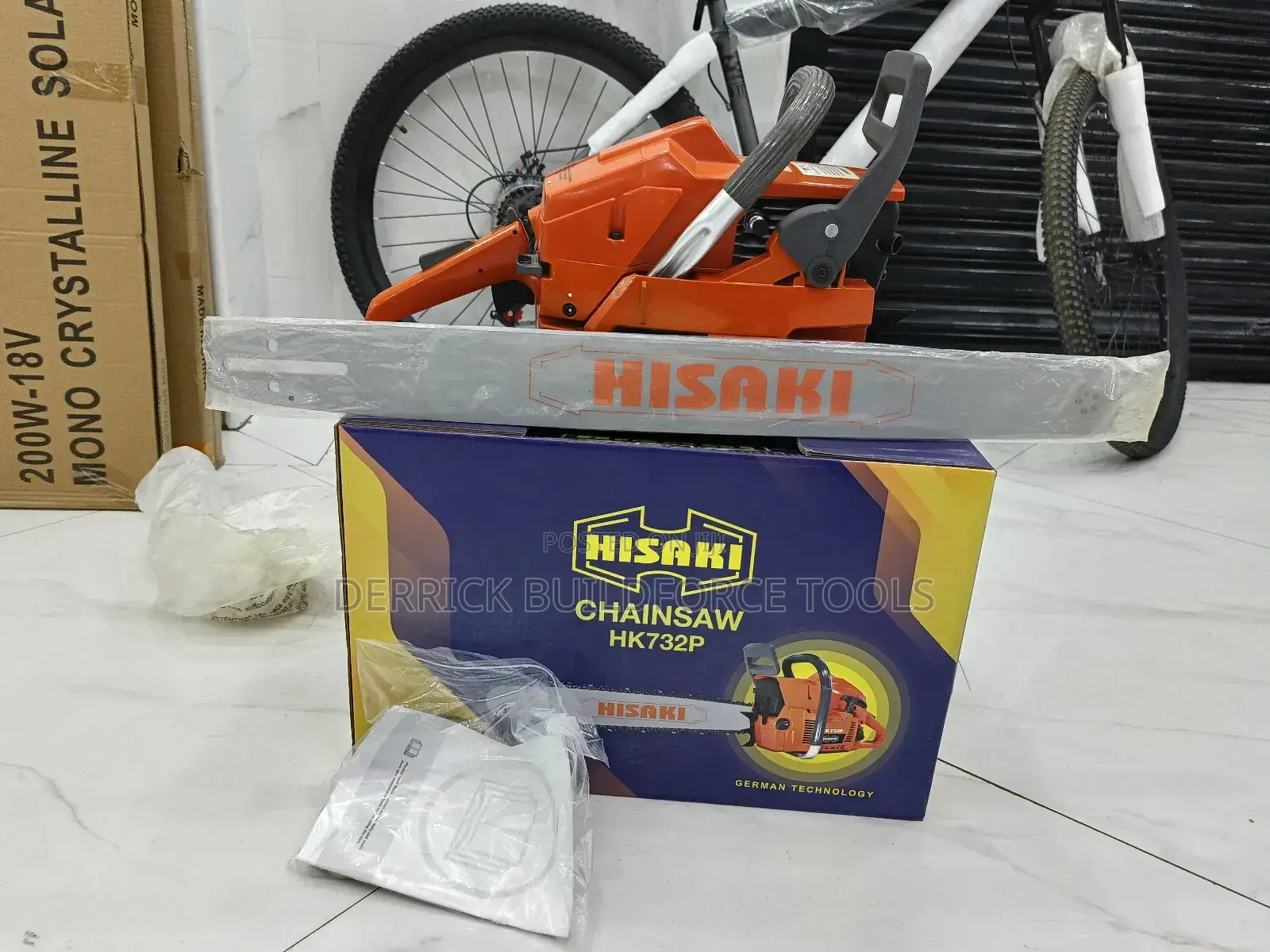 Hisaki 3.6kw 24" Blade Chainsaw