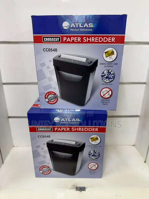 Atlas Cc0540 Shredder/Cc0540 6 Sheets Atlas Shredder