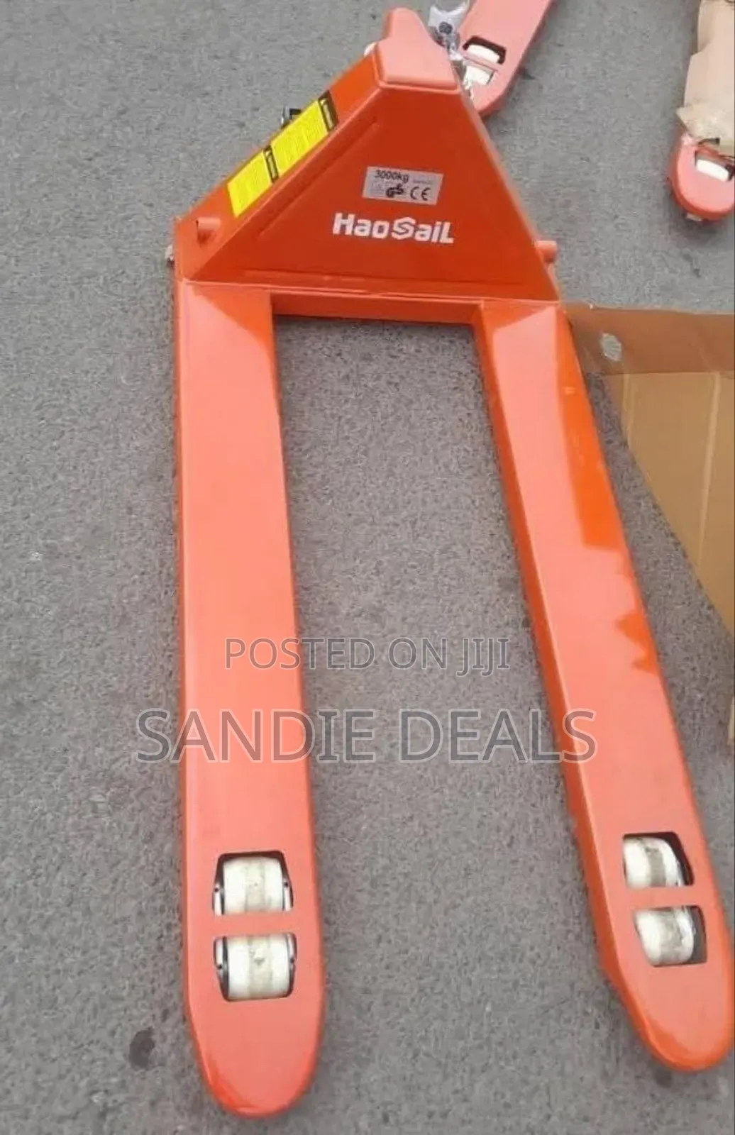 Haosail Hydraulic Handheld Pallet Truck 3tonne 685mm