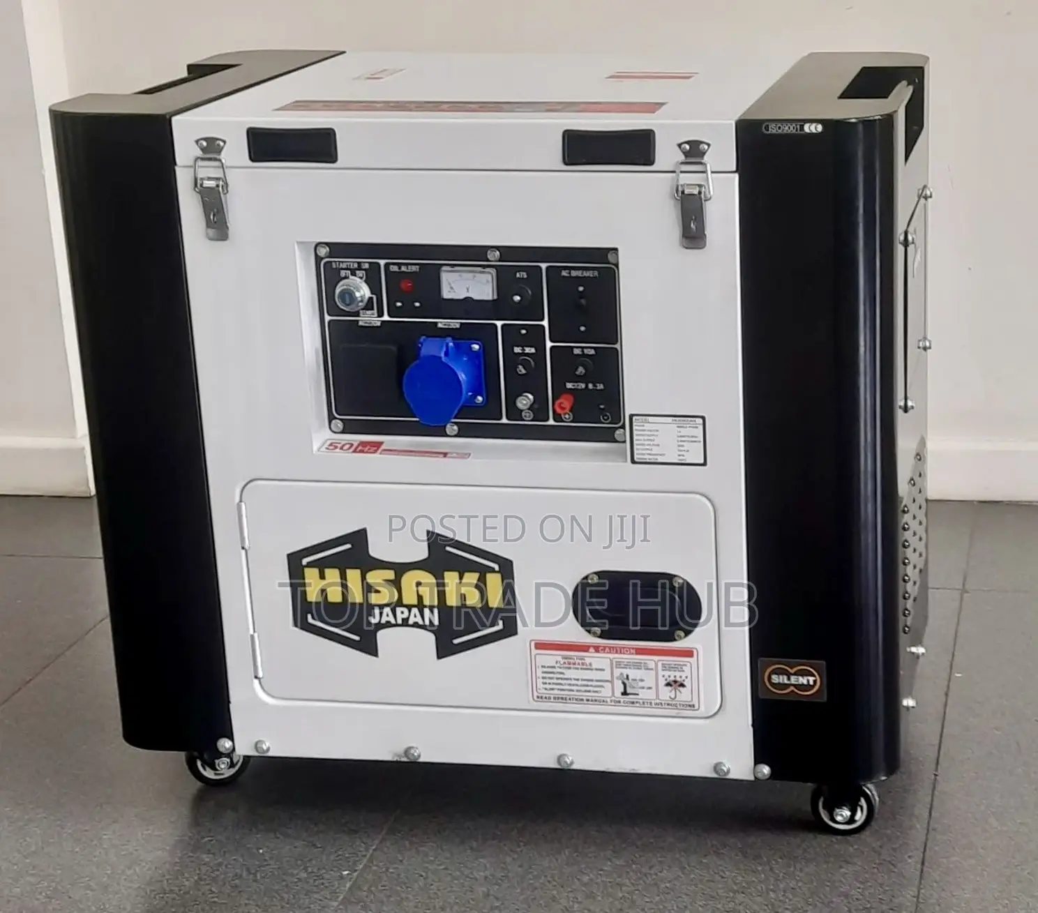 Hisaki Japan Diesel Generator Aircooled 12kva Single Phase