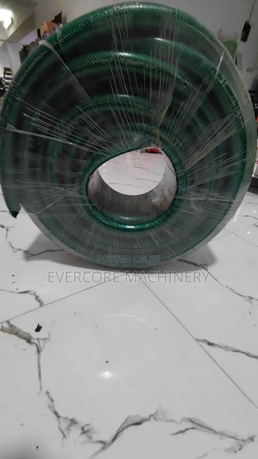 Green-Braided Hose 1inch by 30metres Long.