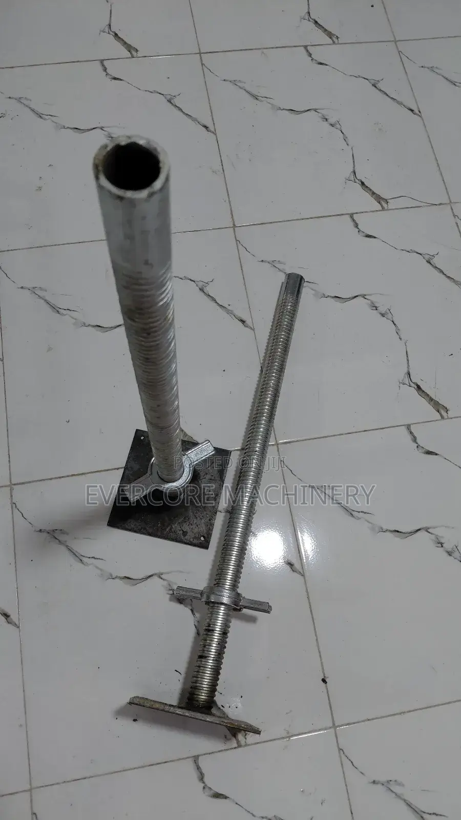 Heavy Duty Scaffolding Base Jacks Threaded.