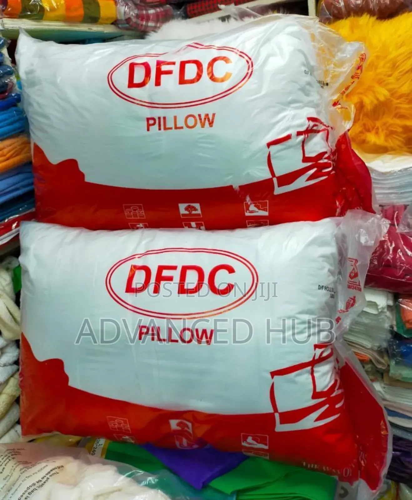 2pc Compressed Heavy Filled Fibre Pilows