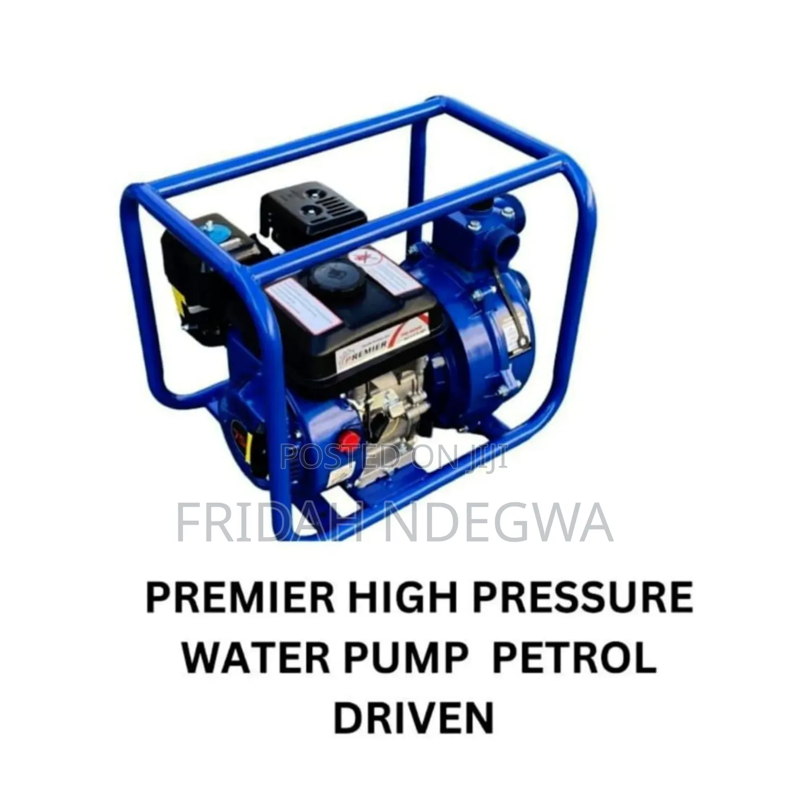 Premier High Pressure Water Pump Petrol Driven
