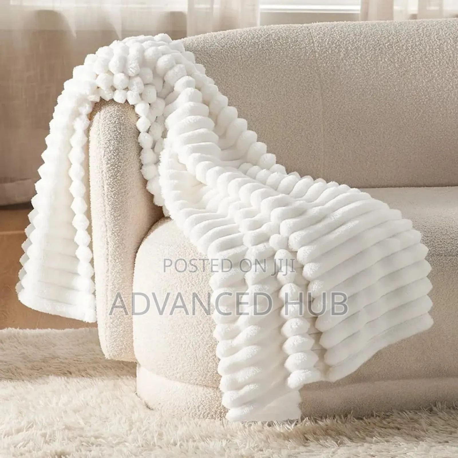 Cozy Fleece Throw Blanket