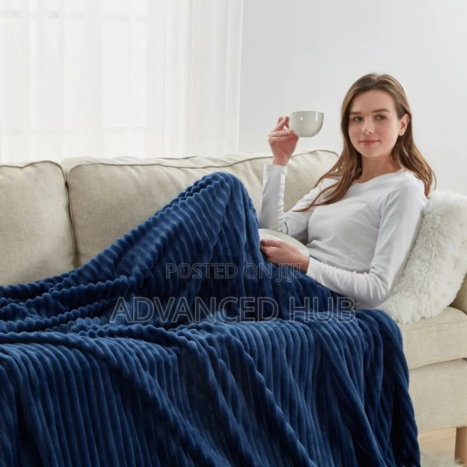 Cozy Fleece Throw Blanket
