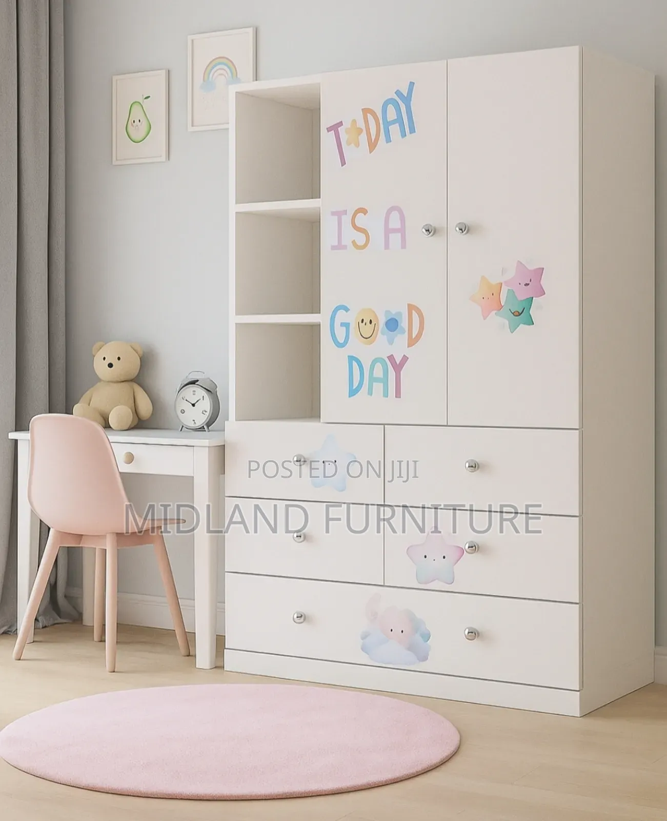 Children Cupboard / Chest Of Drawers Pay On Delivery