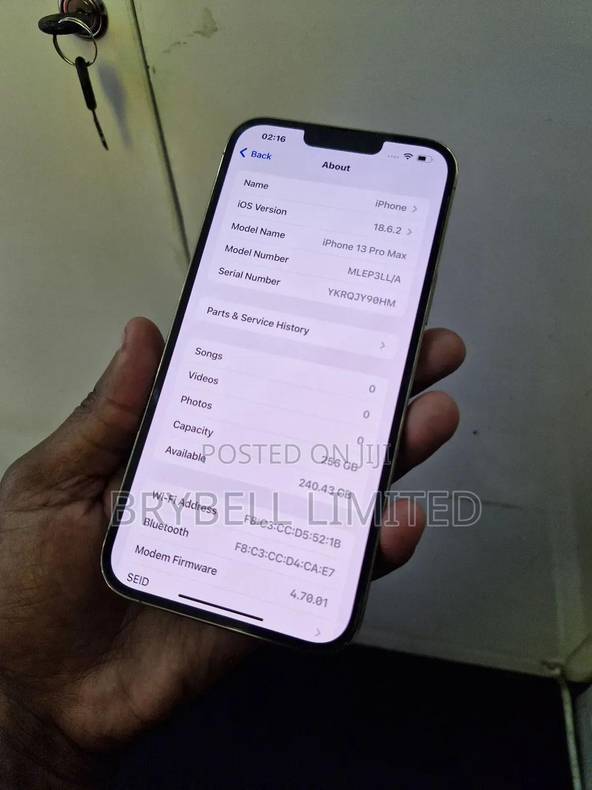 Apple iPhone 13 Pro Max 256 GB Gold
