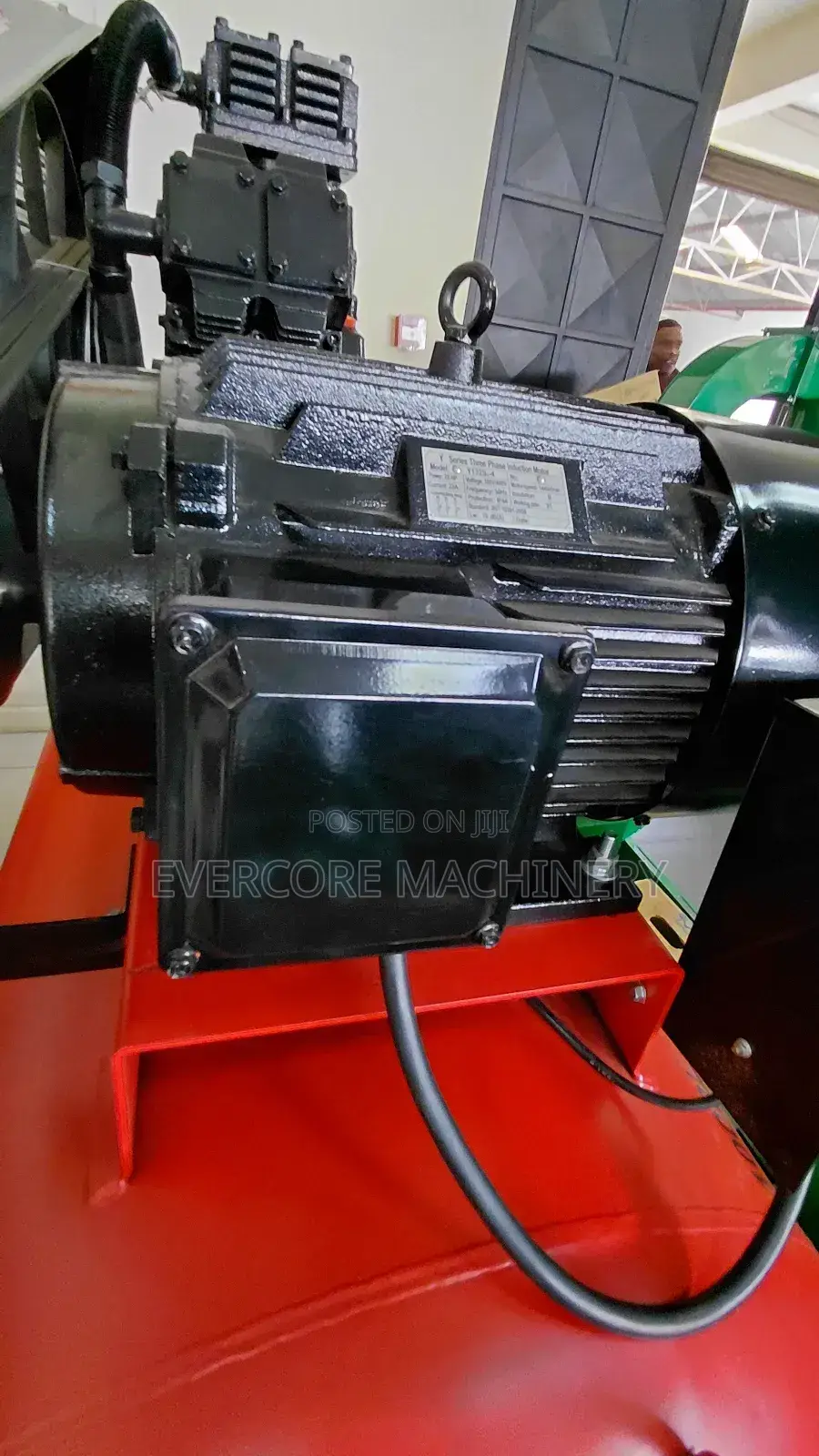 Aico Japan 1000l Three Phase Air Compressor 20hp 3 Piston.
