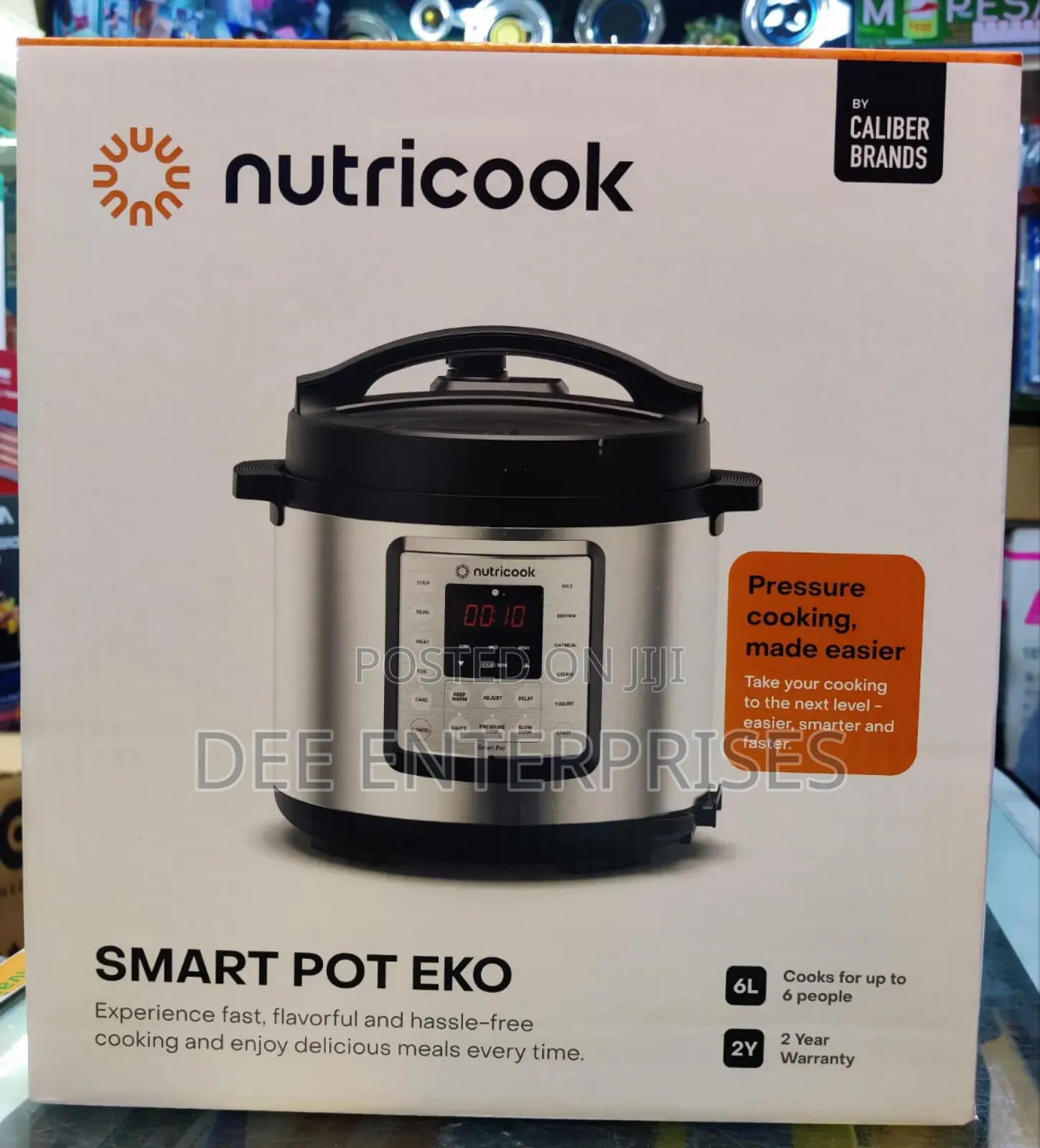 Nutricook Electric Pressure Cooker 6l