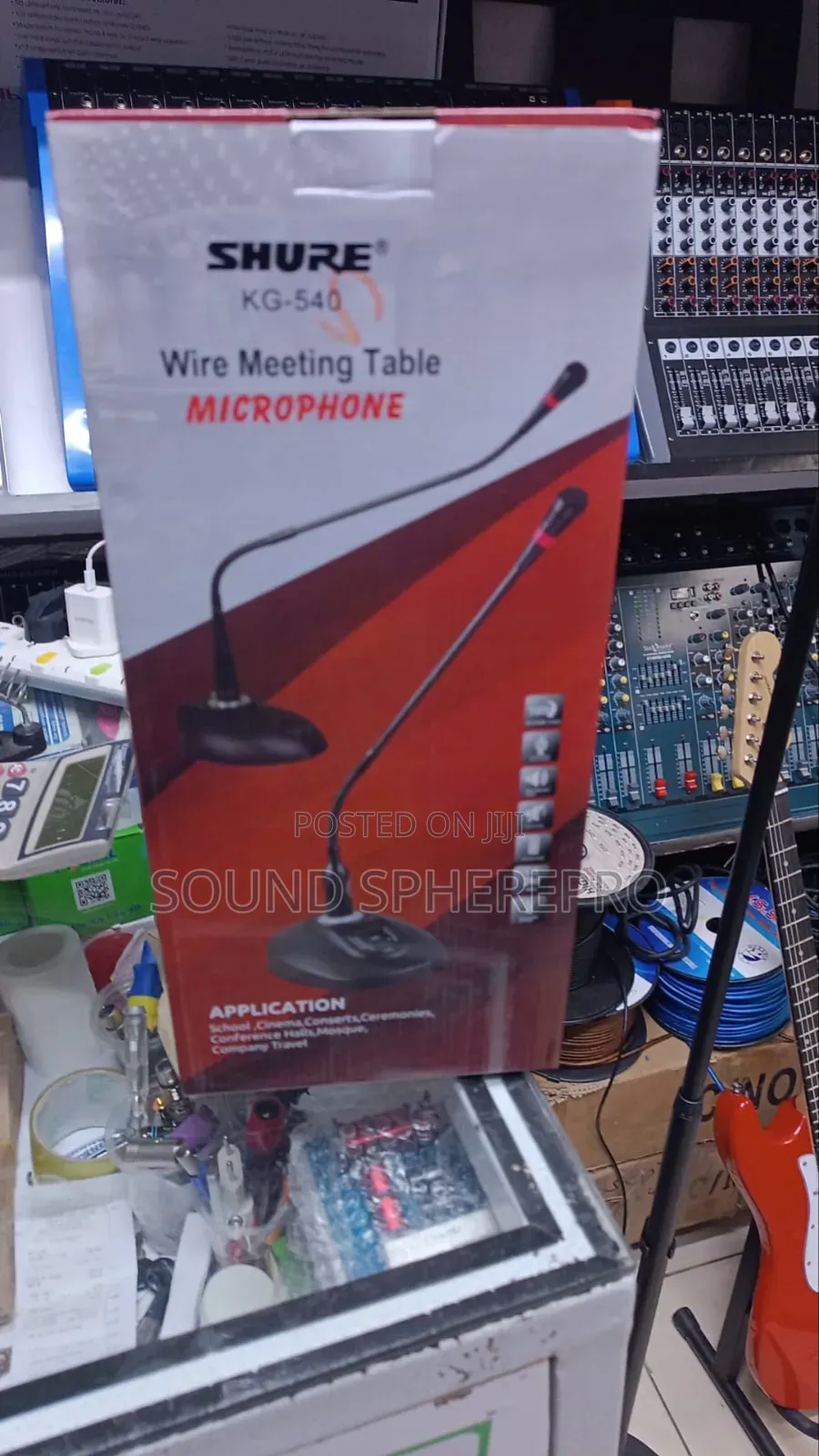 Shure Kg 540 Wired Goose Neck Microphone