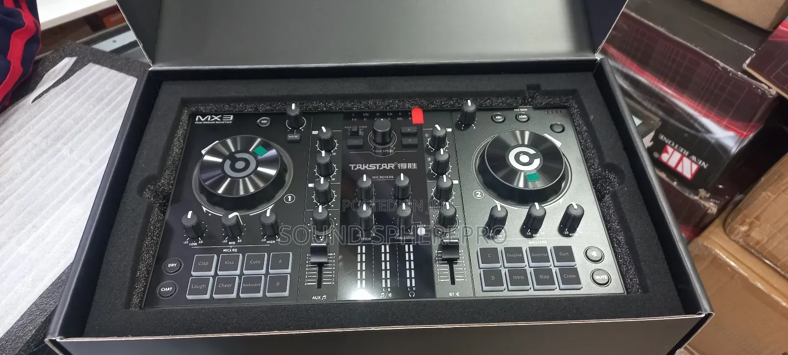 Takstar Mk3 Audio Mixer Webcast Sound Card Mixing Console