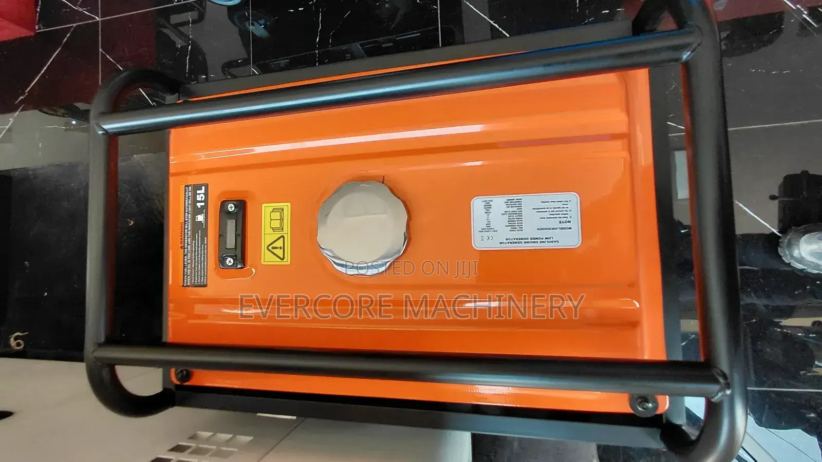 Hisaki Japan 5.5kva Petrol Generator Keystart 15l Fuel Tank.