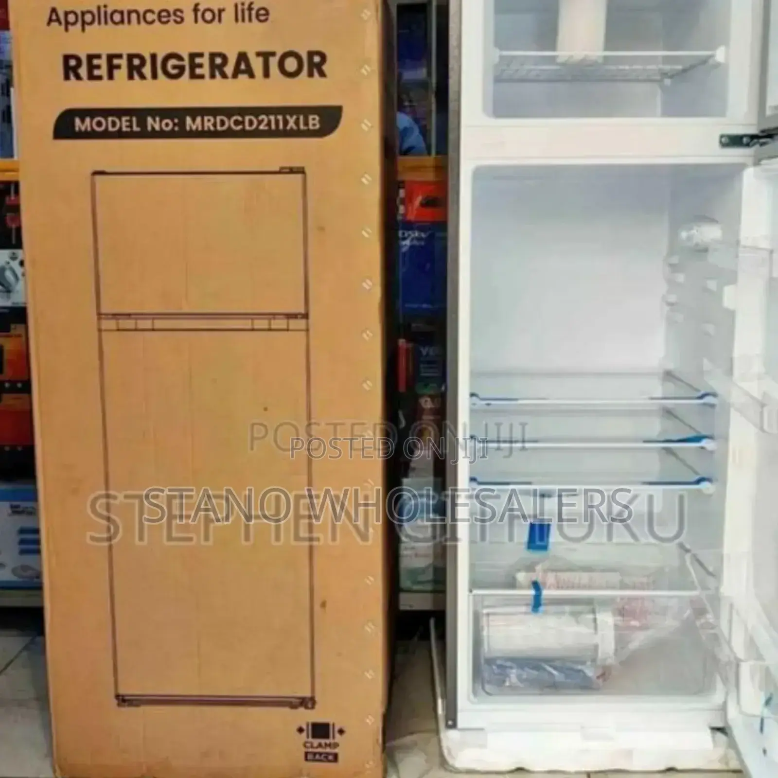Brand New Mika 211 Litres Doubl Door Refrigerator
