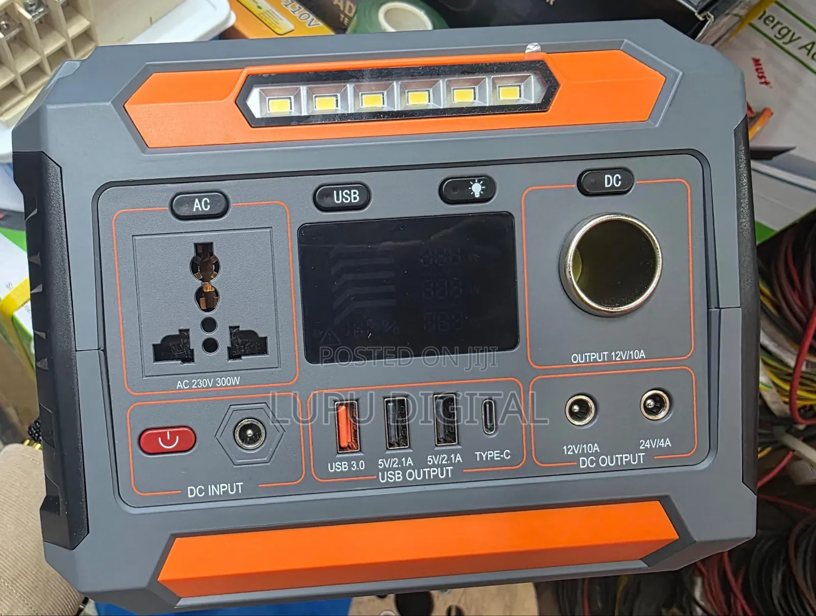 300w Portable Power Station 7800mah Lithium Battery Backup