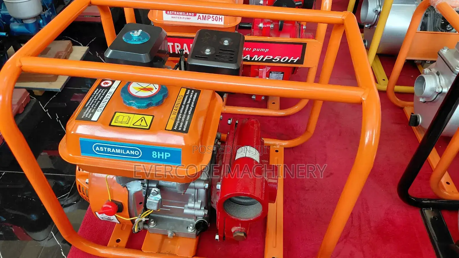 Astramilano Petrol 8hp Highpressure Water Pump.