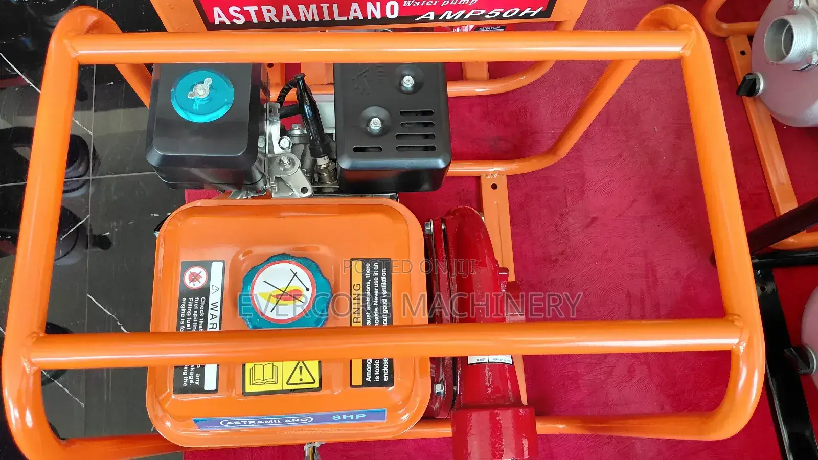 Astramilano Petrol 8hp Highpressure Water Pump.